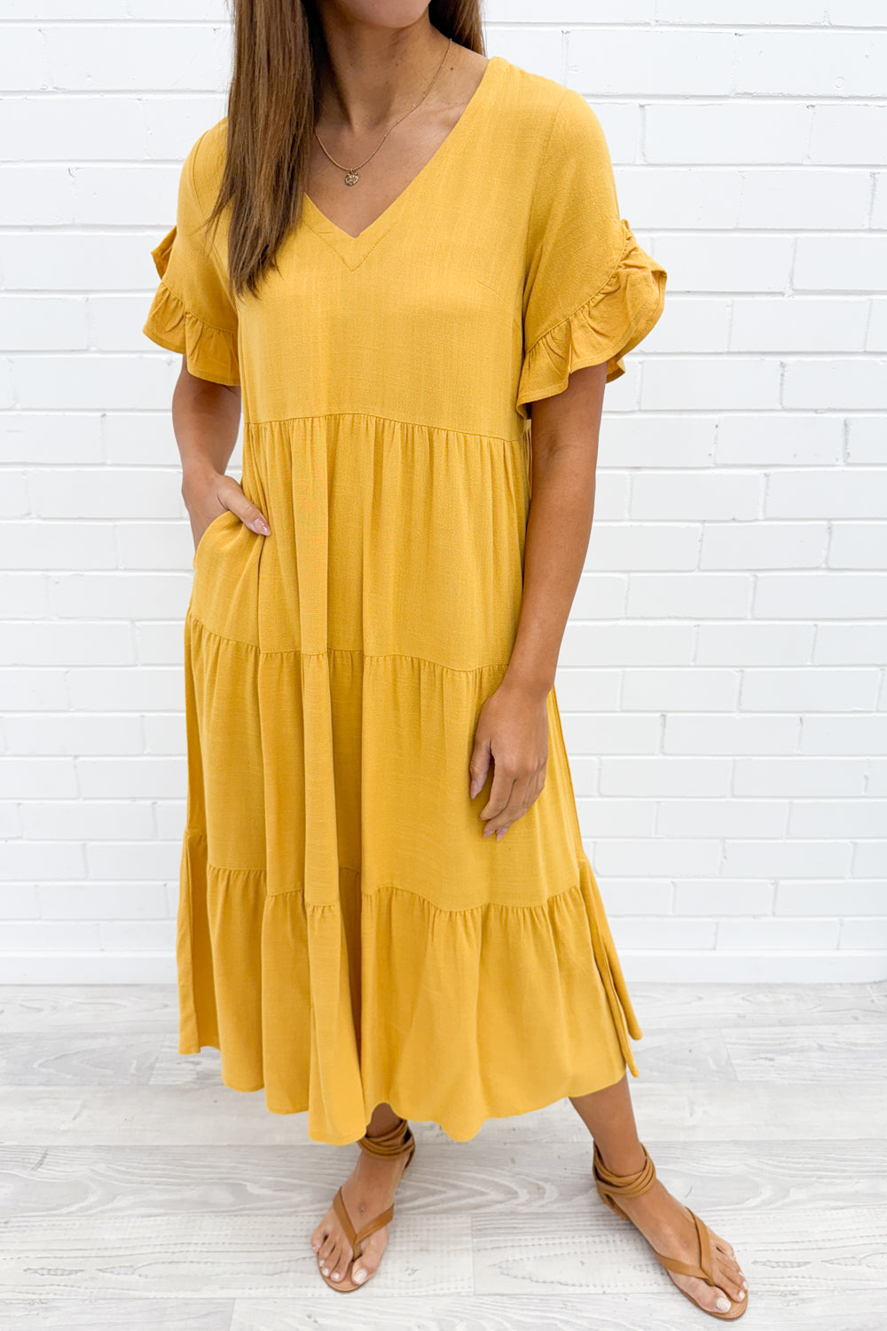 Michelle Midi Dress - Summer Brights