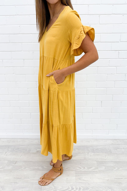 Michelle Midi Dress - Summer Brights