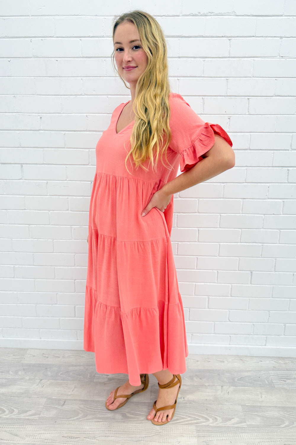 Michelle Midi Dress - Summer Brights