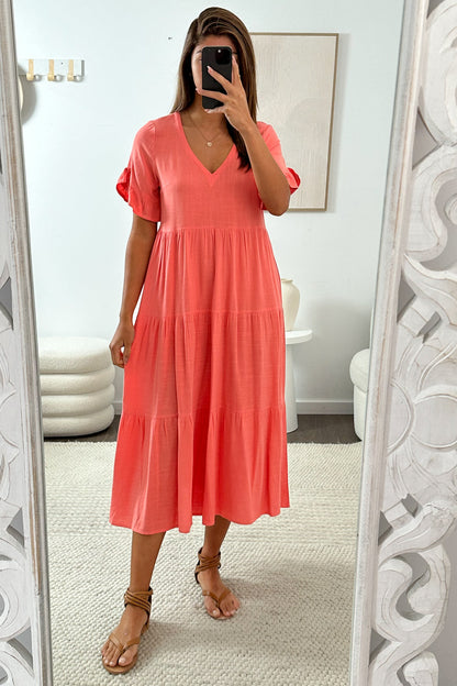 Michelle Midi Dress - Summer Brights