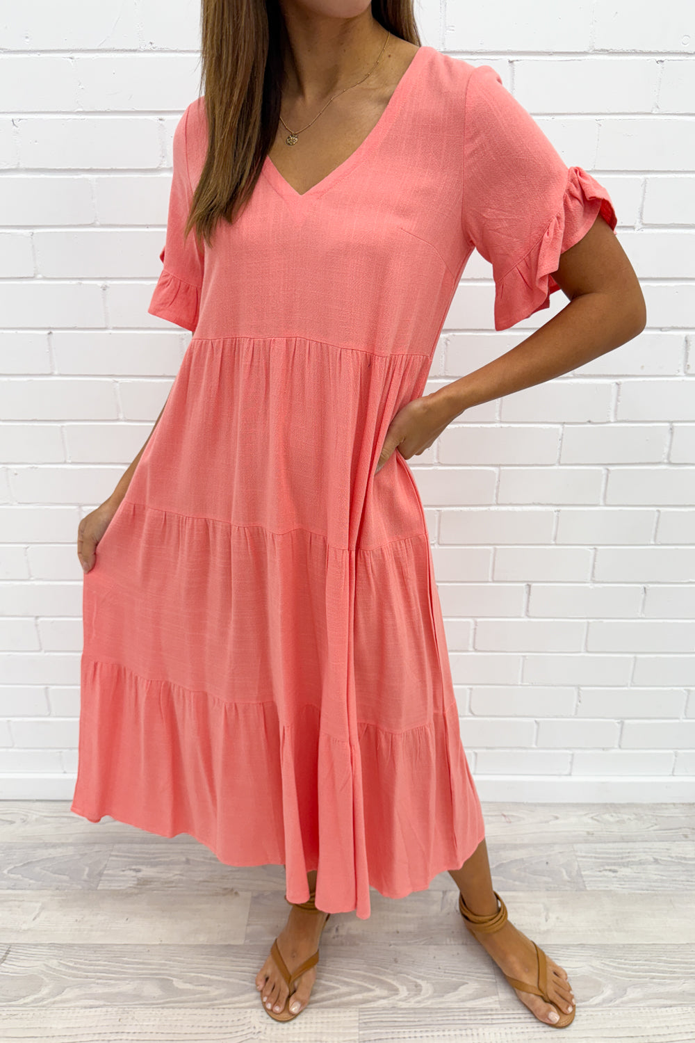 Michelle Midi Dress - Summer Brights