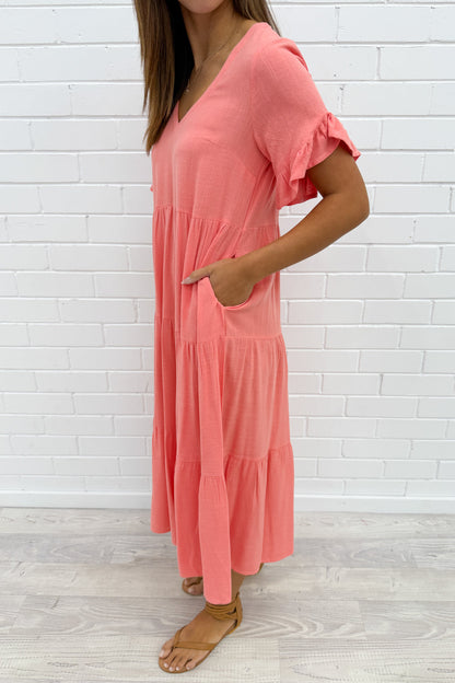 Michelle Midi Dress - Summer Brights