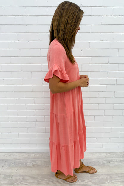 Michelle Midi Dress - Summer Brights