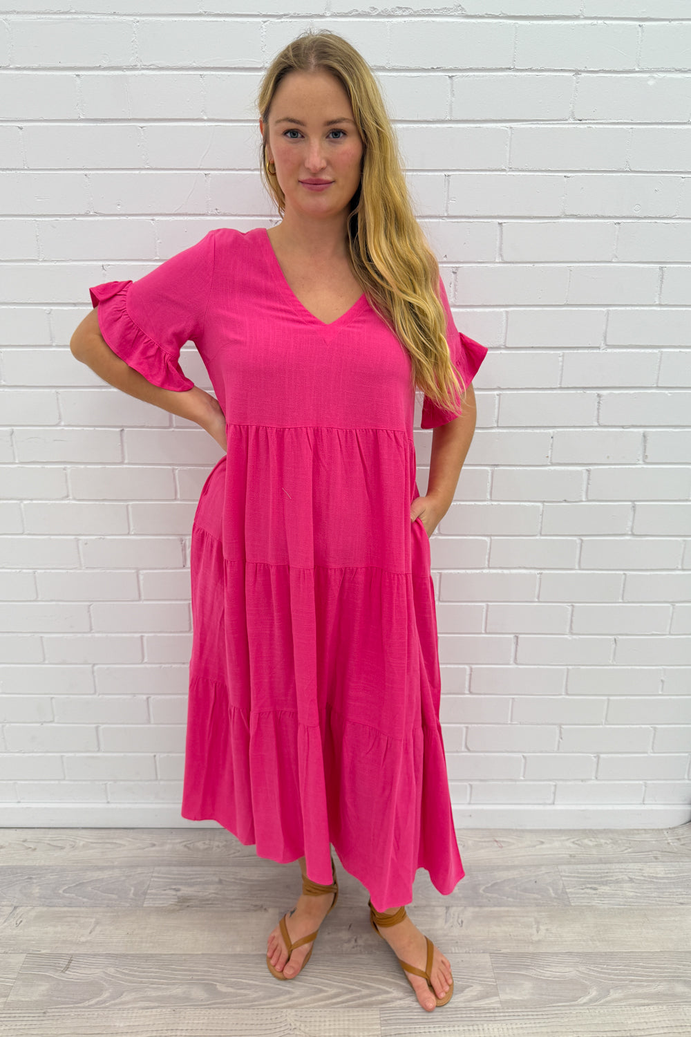 Michelle Midi Dress - Summer Brights