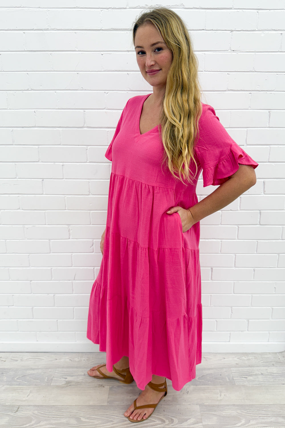 Michelle Midi Dress - Summer Brights