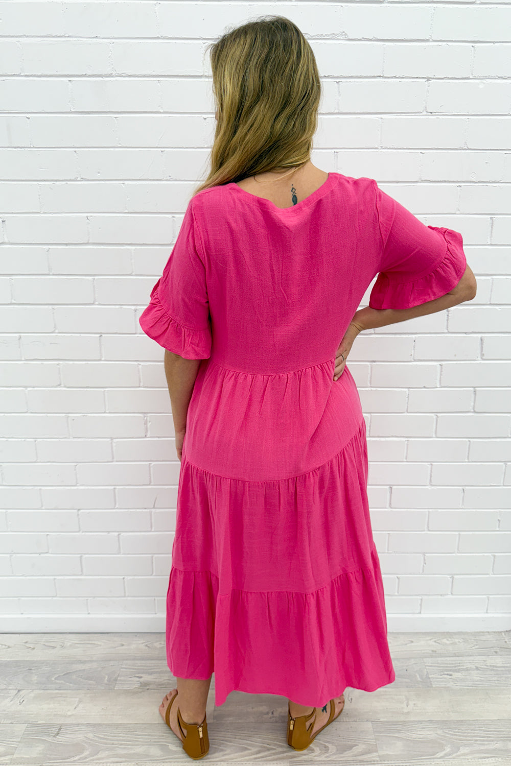 Michelle Midi Dress - Summer Brights