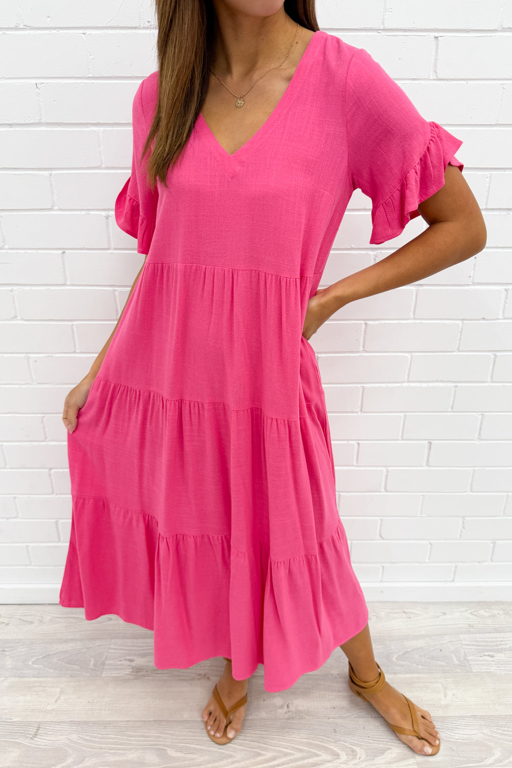 Michelle Midi Dress - Summer Brights