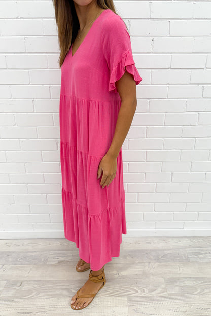 Michelle Midi Dress - Summer Brights