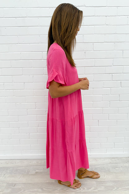 Michelle Midi Dress - Summer Brights