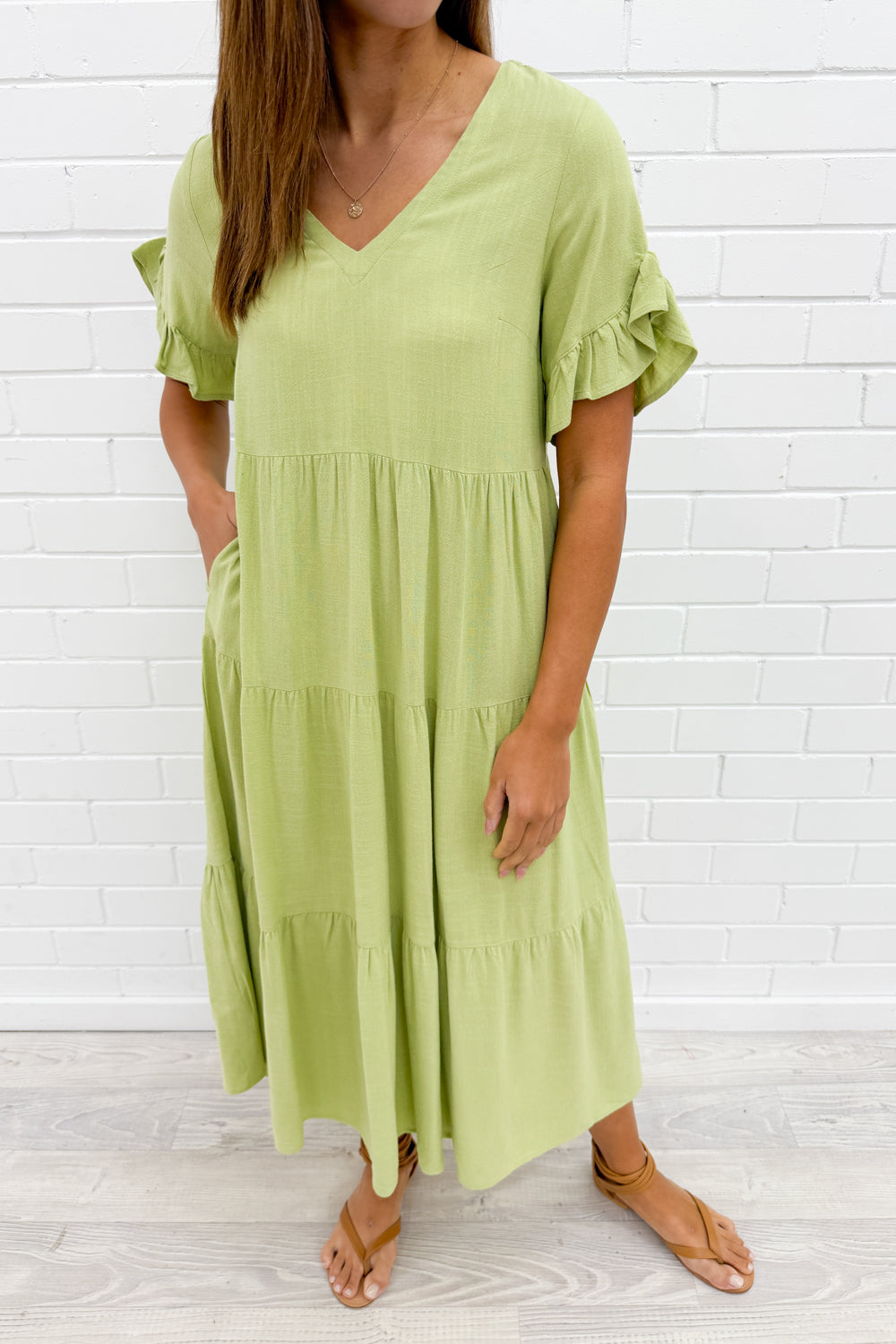 Michelle Midi Dress - Summer Brights