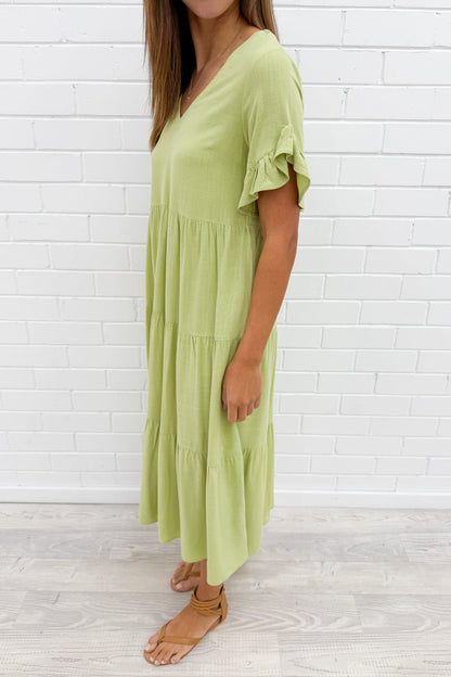 Michelle Midi Dress - Summer Brights