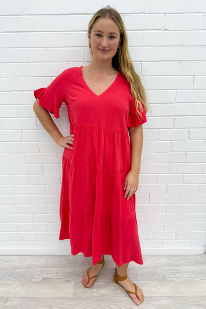 Michelle Midi Dress - Summer Brights