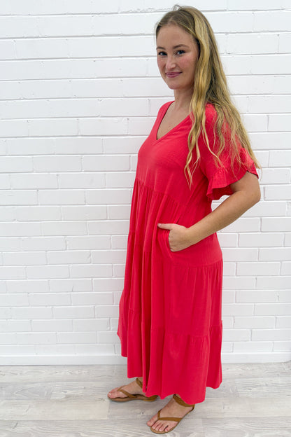 Michelle Midi Dress - Summer Brights