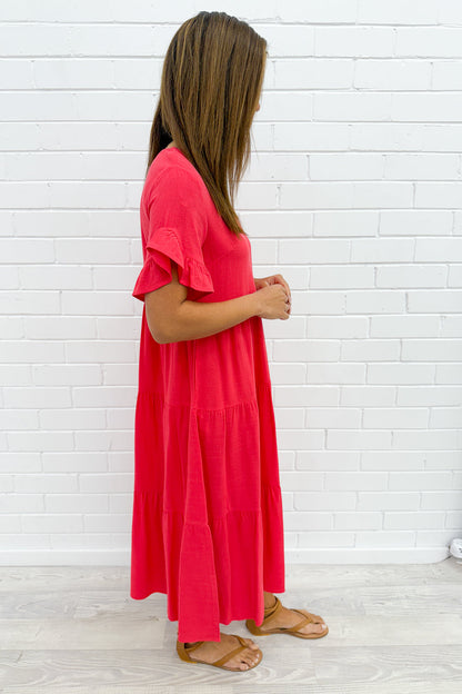 Michelle Midi Dress - Summer Brights