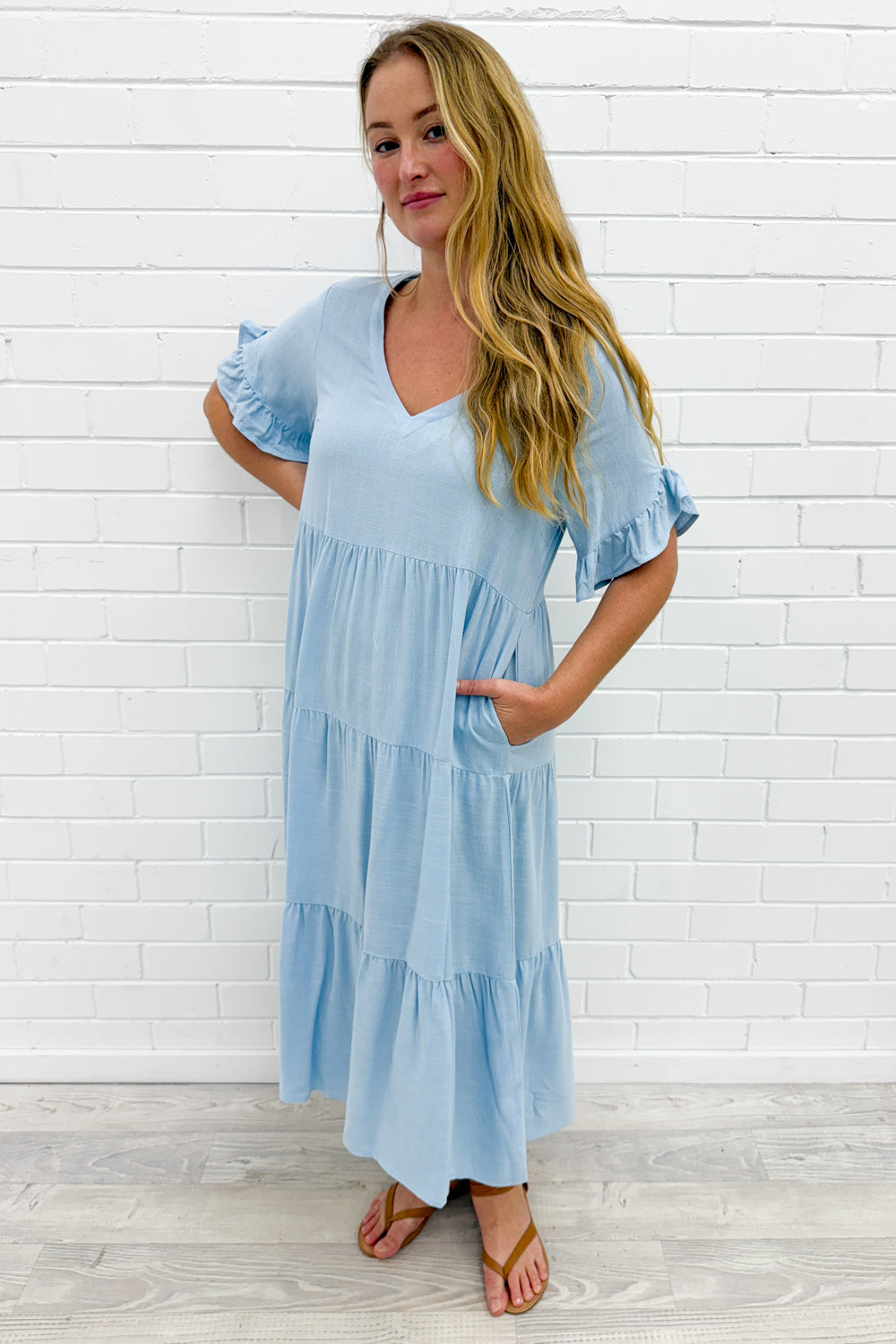 Michelle Midi Dress - Summer Brights