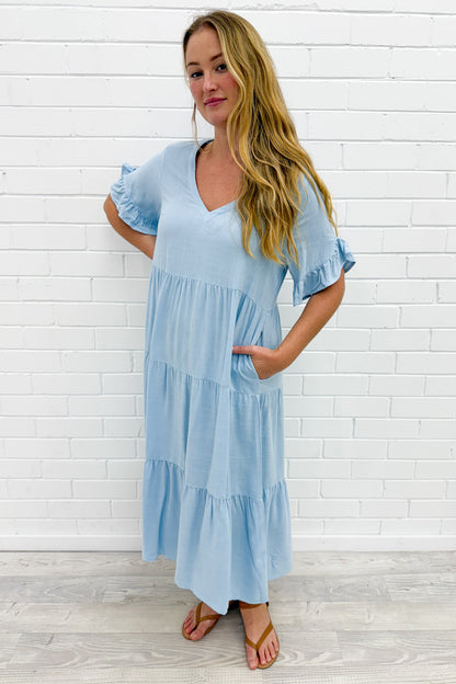 Michelle Midi Dress - Summer Brights