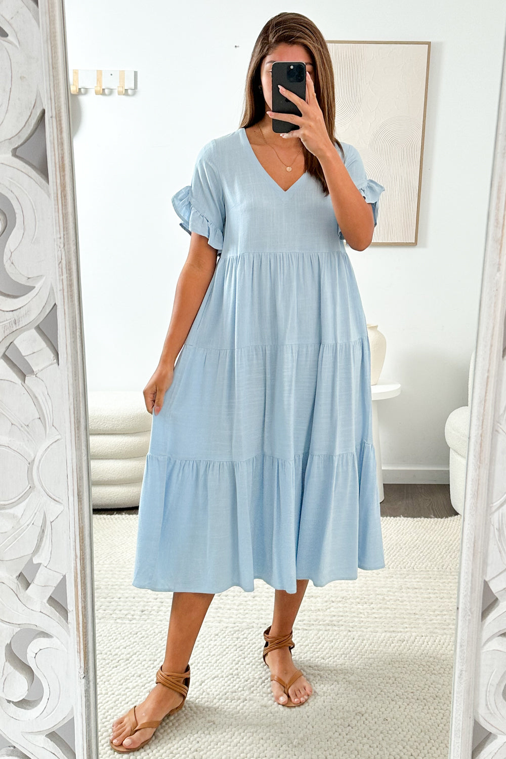 Michelle Midi Dress - Summer Brights