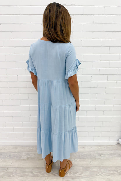 Michelle Midi Dress - Summer Brights