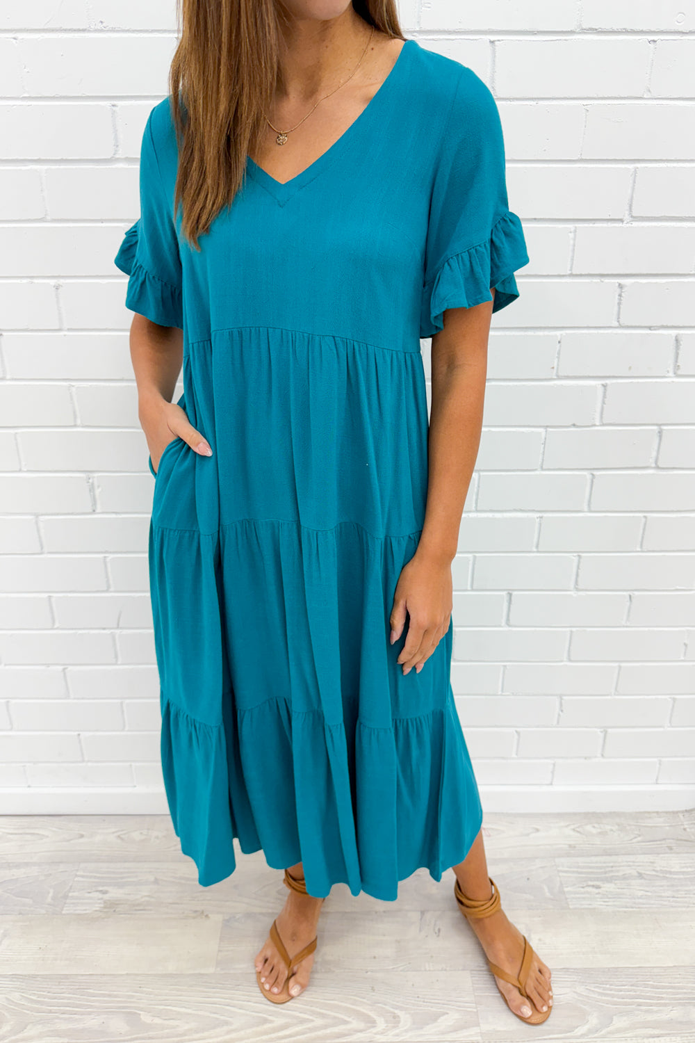 Michelle Midi Dress - Summer Brights