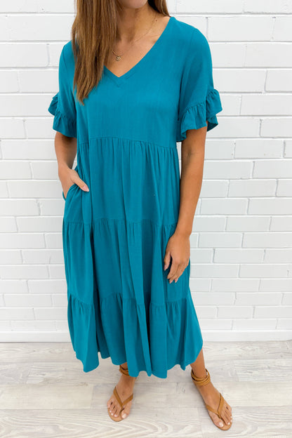 Michelle Midi Dress - Summer Brights