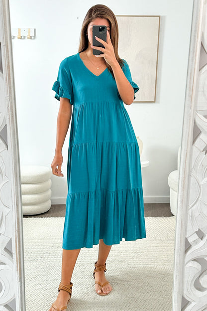 Michelle Midi Dress - Summer Brights