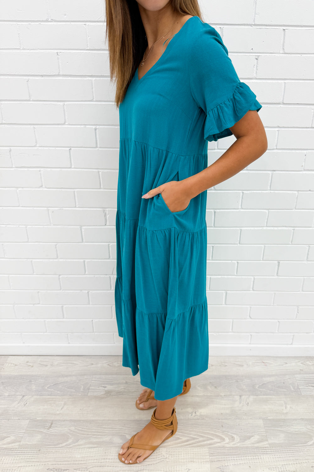 Michelle Midi Dress - Summer Brights