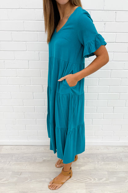 Michelle Midi Dress - Summer Brights