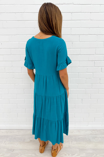 Michelle Midi Dress - Summer Brights