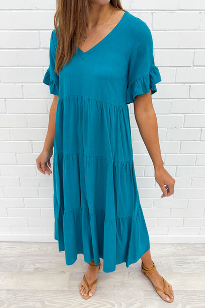 Michelle Midi Dress - Summer Brights