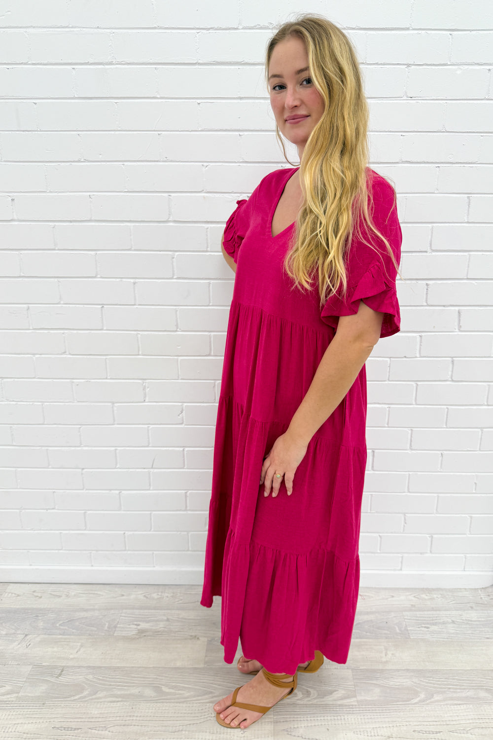 Michelle Midi Dress - Summer Brights
