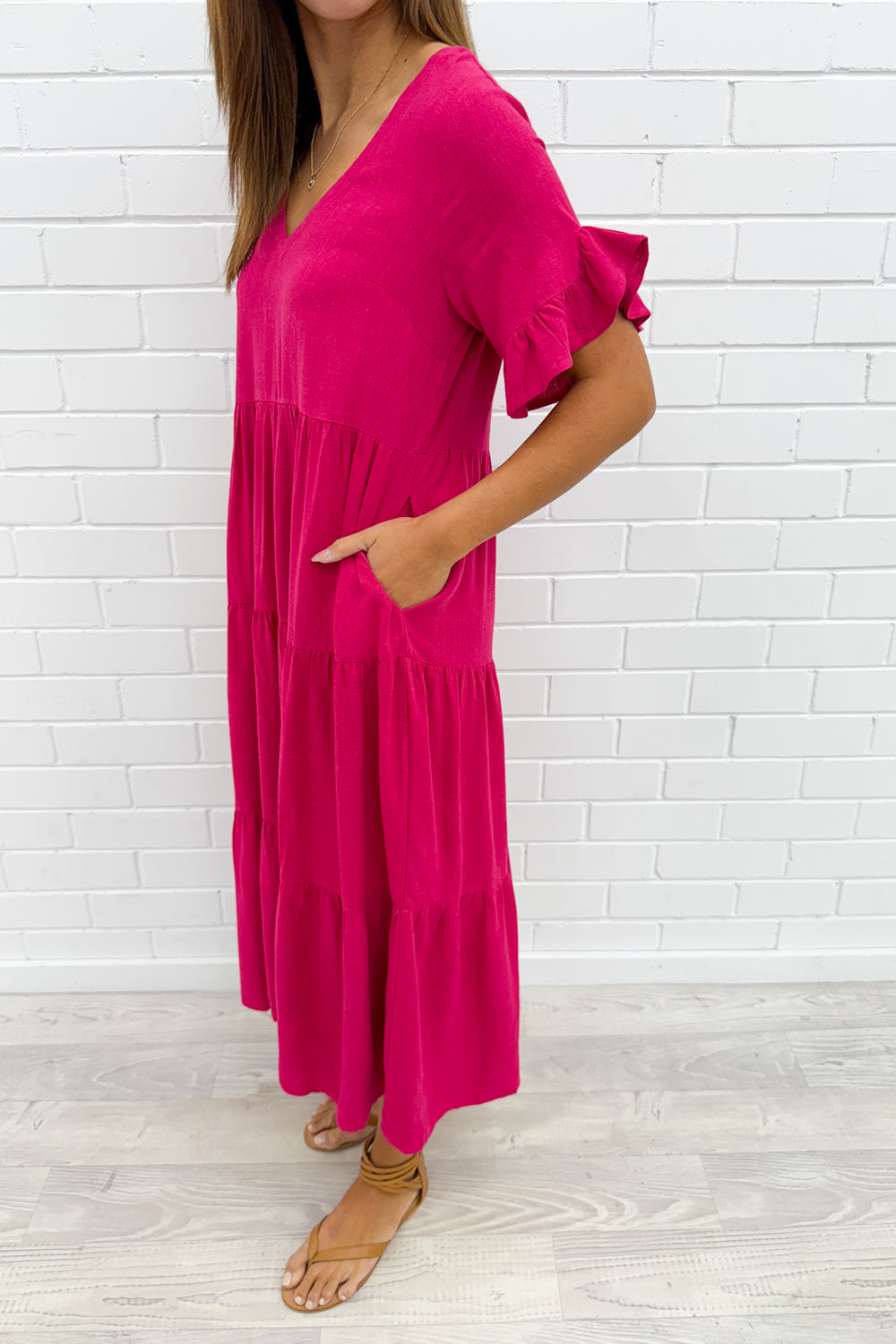 Michelle Midi Dress - Summer Brights